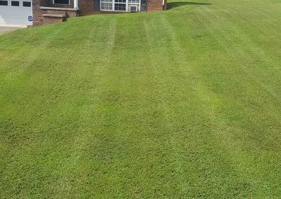 Wrenn's Lawn Service in Hickory, North Carolina - Yard mowing, trimming, mulching, landscaping, yard debris removal, gutter cleaning & routine maintenance.